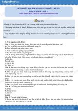 Đề thi giữa học kì 2 Sinh 11 Cánh diều - Đề số 5